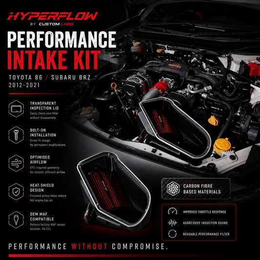 Hyperflow Intake | Toyota 86 & BRZ - Custom Labs