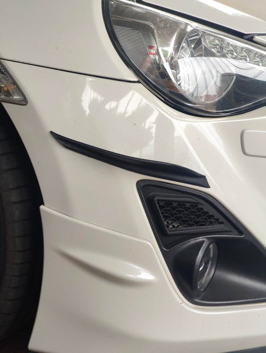 Toyota 86 TRD-Style Front Canards (2012–2016) | Aero labs - Custom Labs