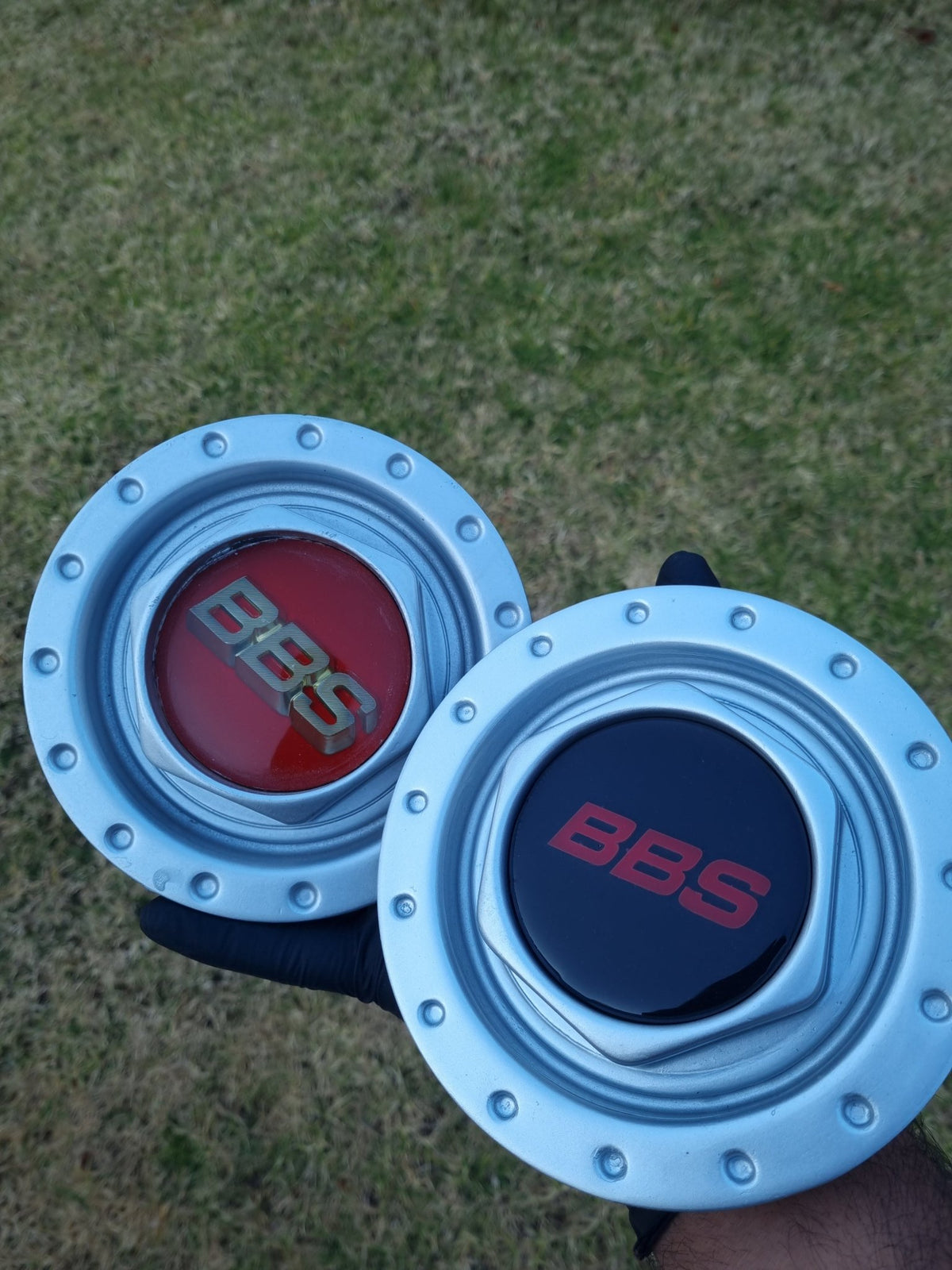 BBS VR6 Replacement Centre Caps – Custom Finish & Logo Options - Custom Labs