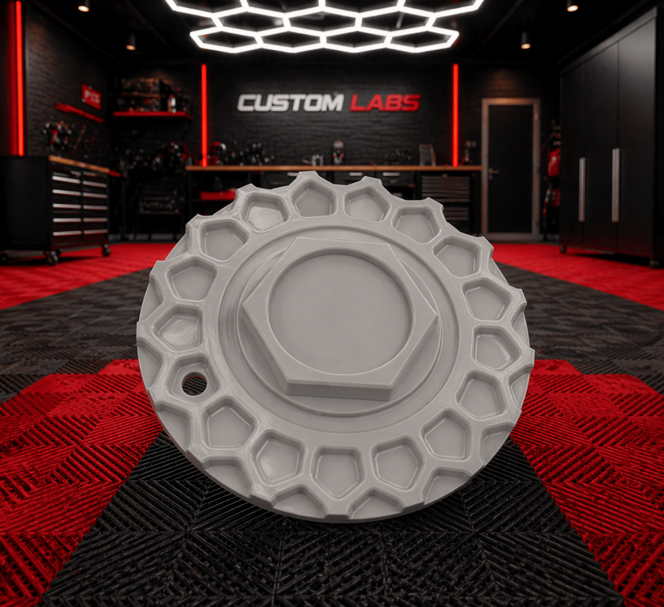 BBS Waffle Centre Cap – 170mm - Custom Labs