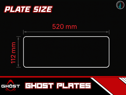 Custom Ghost Plates | Crimson Street Spec - Custom Labs