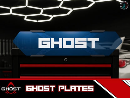Custom Ghost Plates | Hyper Blue UK Spec - Custom Labs