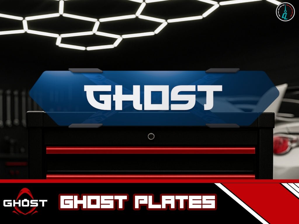 Custom Ghost Plates | Hyper Blue UK Spec - Custom Labs
