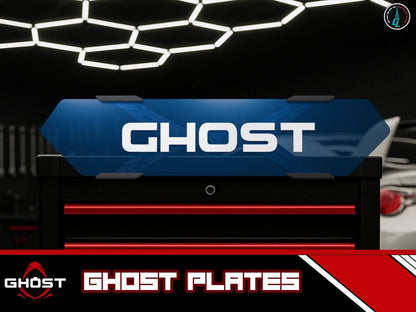 Custom Ghost Plates | Hyper Blue UK Spec - Custom Labs