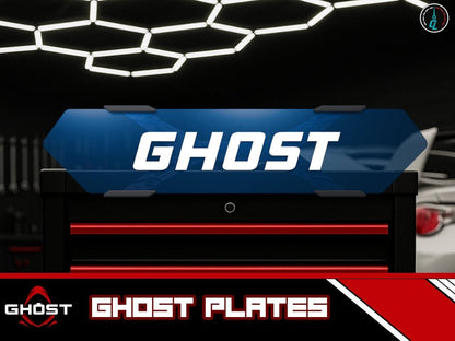 Custom Ghost Plates | Hyper Blue UK Spec - Custom Labs