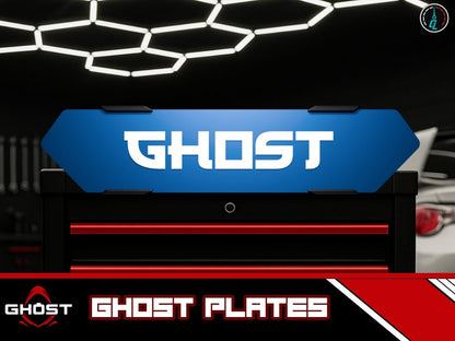 Custom Ghost Plates | Nitro Blue UK Spec - Custom Labs
