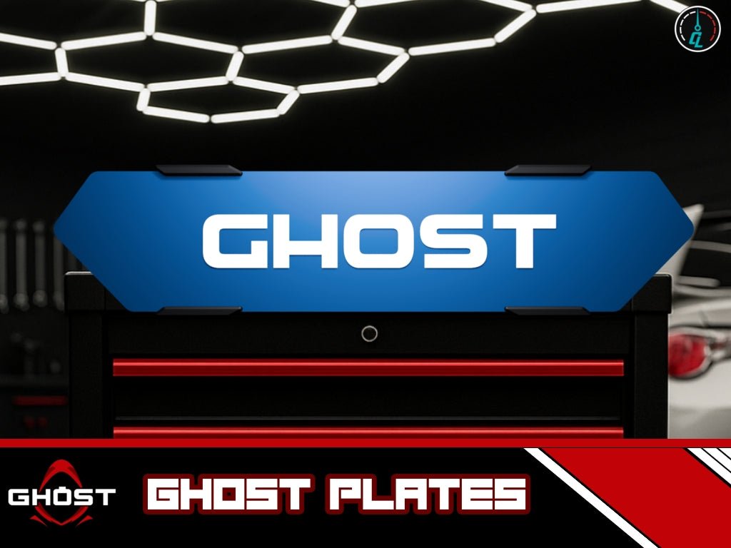 Custom Ghost Plates | Nitro Blue UK Spec - Custom Labs