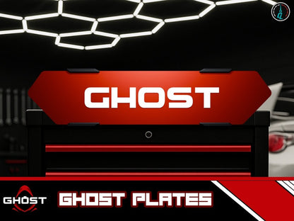 Custom Ghost Plates | Race Red UK Spec - Custom Labs
