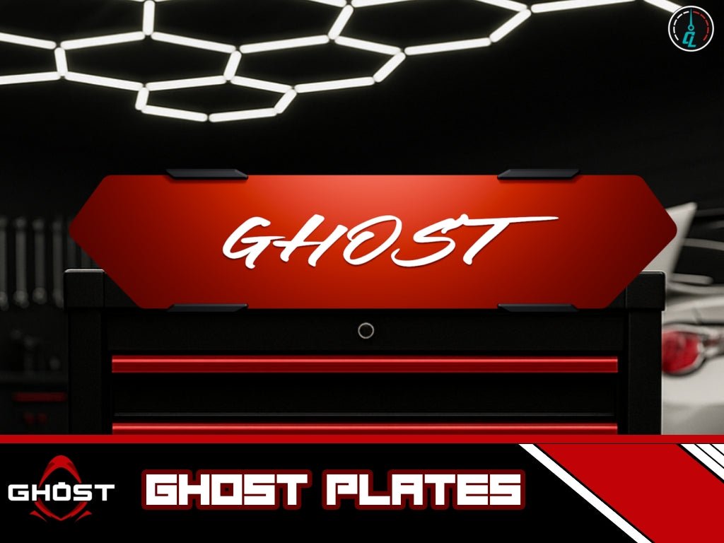 Custom Ghost Plates | Race Red UK Spec - Custom Labs