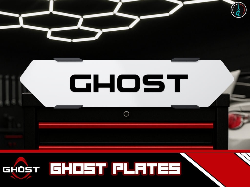 Custom Ghost Plates | Storm White UK Spec - Custom Labs