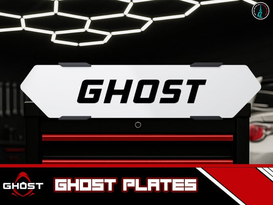 Custom Ghost Plates | Storm White UK Spec - Custom Labs