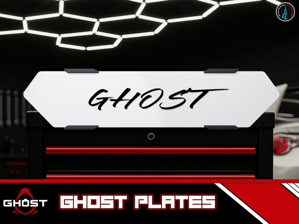 Custom Ghost Plates | Storm White UK Spec - Custom Labs