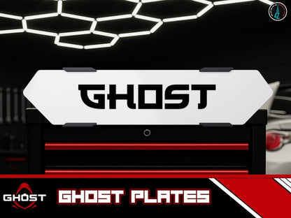 Custom Ghost Plates | Storm White UK Spec - Custom Labs