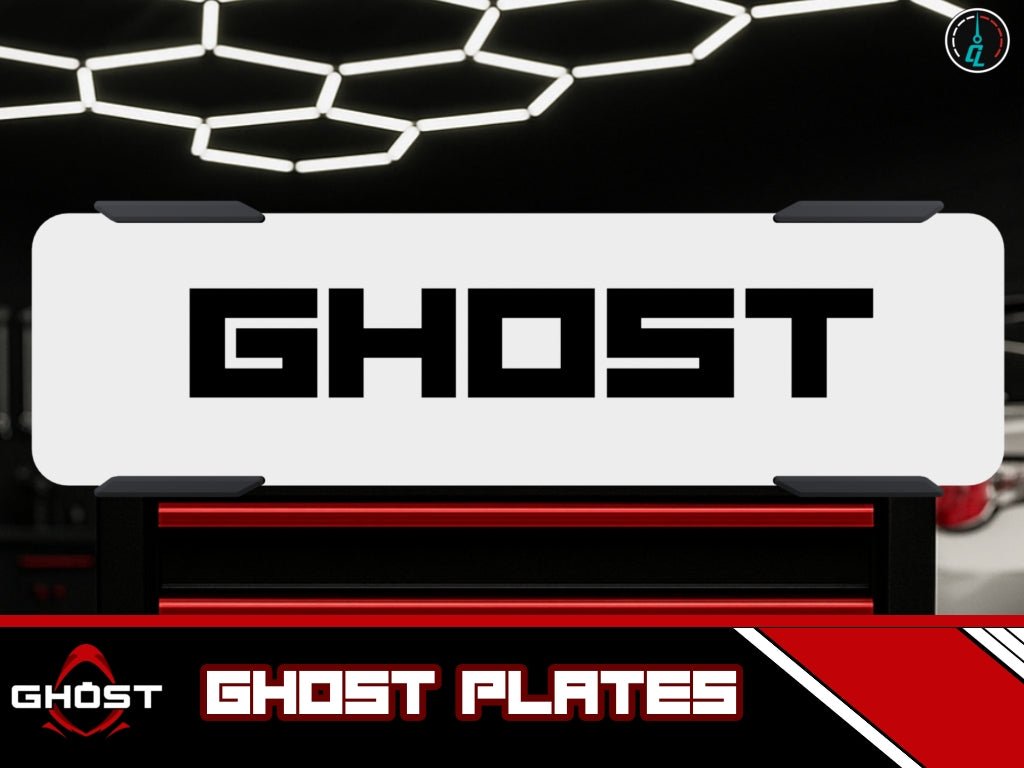 Ghost Plates - Street Spec - Custom Labs #