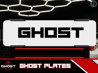 Ghost Plates - Street Spec - Custom Labs #