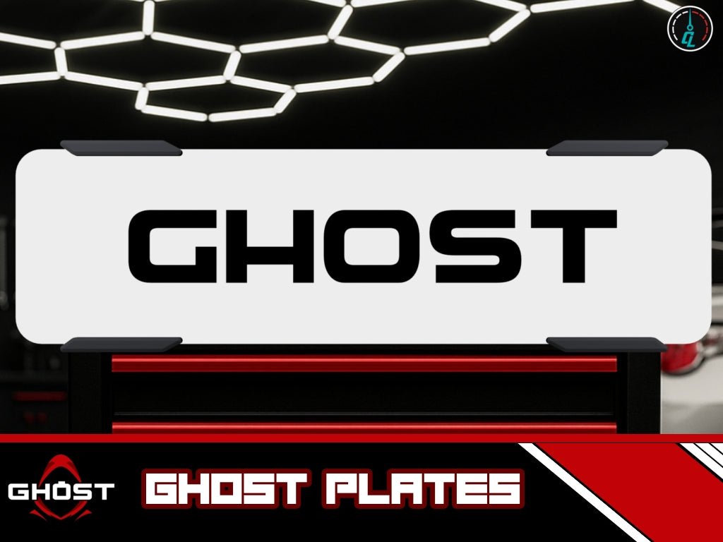 Ghost Plates - Street Spec - Custom Labs #