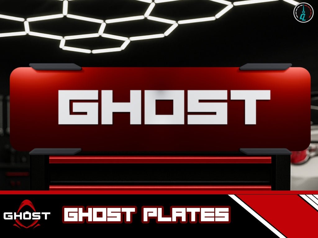 Ghost Plates - Street Spec - Custom Labs #