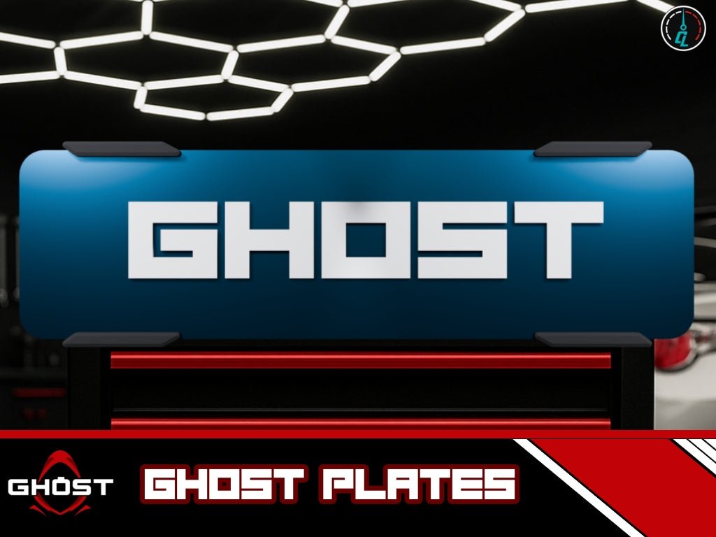 Ghost Plates - Street Spec - Custom Labs #