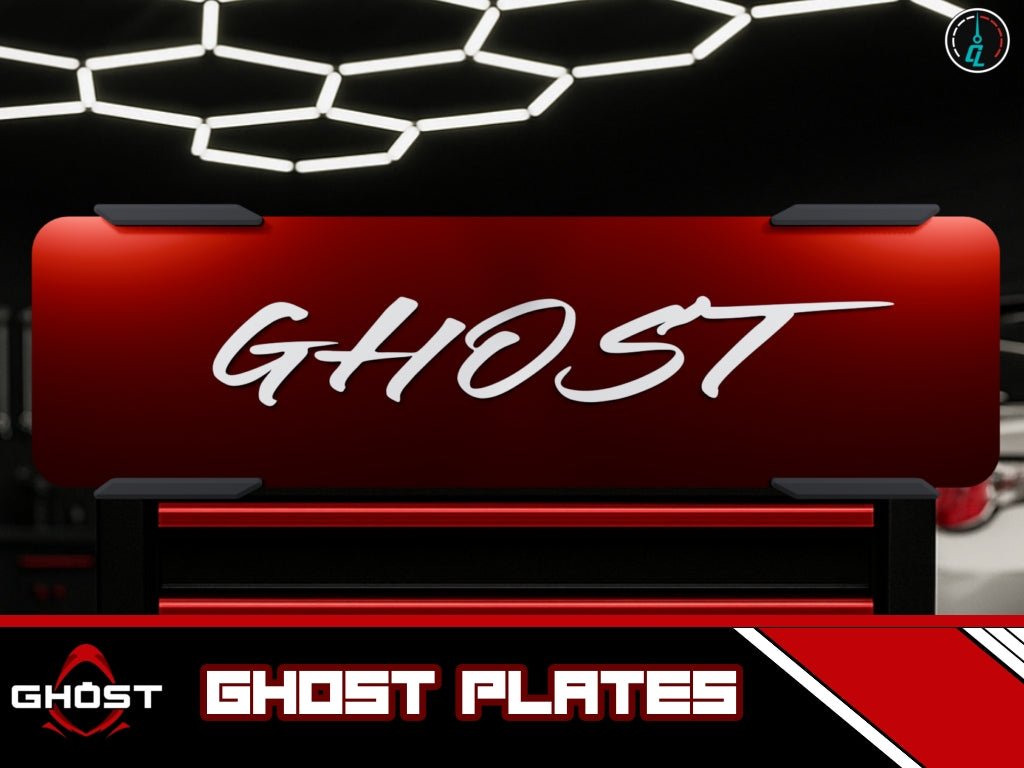 Ghost Plates - Street Spec - Custom Labs #