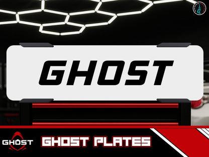 Ghost Plates - Street Spec - Custom Labs #