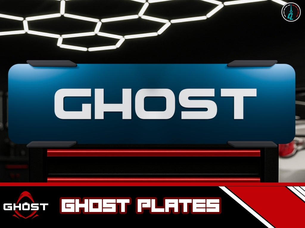 Ghost Plates - Street Spec - Custom Labs #