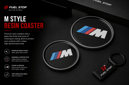 M Performance Resin Coaster - Custom Labs