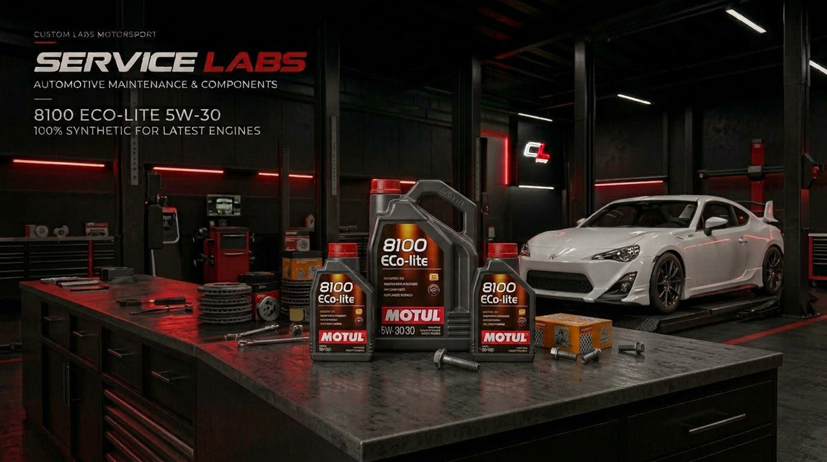 Motul Engine Oil | 8100 ECO LITE 5W30 - Custom Labs