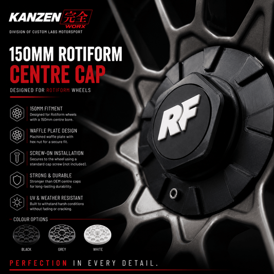 Rotiform Centre Cap 150mm - Custom Labs