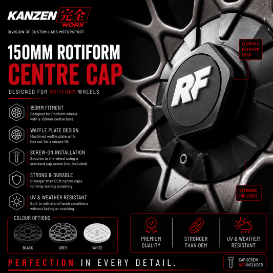 Rotiform Centre Cap 150mm - Custom Labs