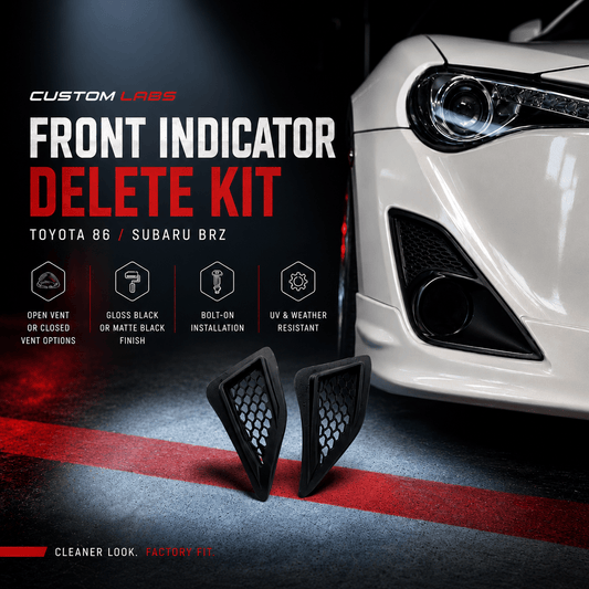 Toyota 86/Subaru BRZ Front Indicator Delete Kit - Custom Labs